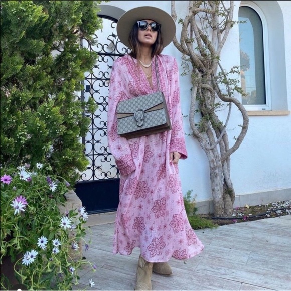 ZARA PRINTED MIDI DRESS - Picture 2 of 9